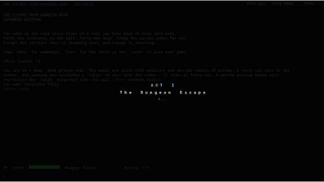 The Escape From Dungeon Keep