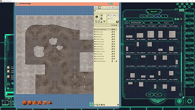 Fantasy Grounds - FG Theme - Futuristic