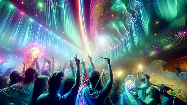 AI-VJ - Aurora 4k Visuals