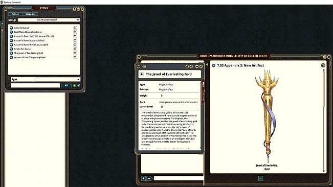Fantasy Grounds - Pathfinder RPG - Pathfinder Module: City of Golden Death