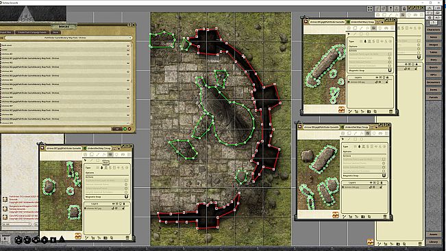 Fantasy Grounds - Pathfinder RPG - GameMastery Map Pack: Shrines