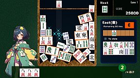 Drop Mahjong tiles