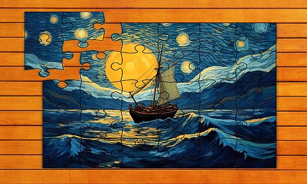Van Gogh's Masterpiece Jigsaw Puzzles