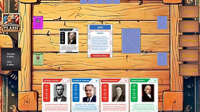 Campaign Clash: The U.S. History Card Game