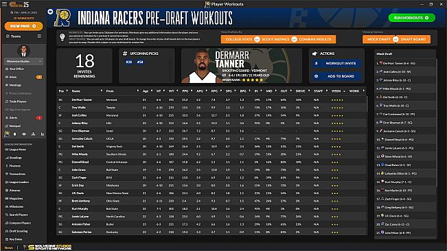 Draft Day Sports: Pro Basketball 2025