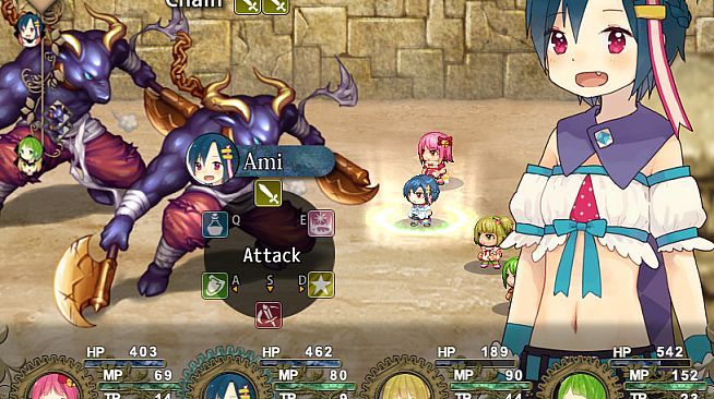 Magical girl's labyrinth