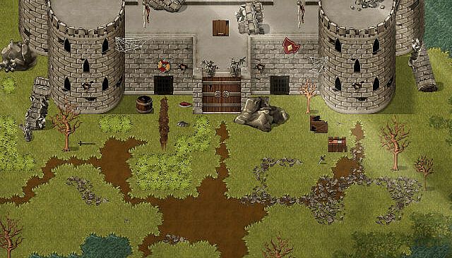 RPG Maker MZ - KR Fortress Ruins Tileset