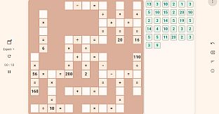 Cross Math - Logic Number Puzzle