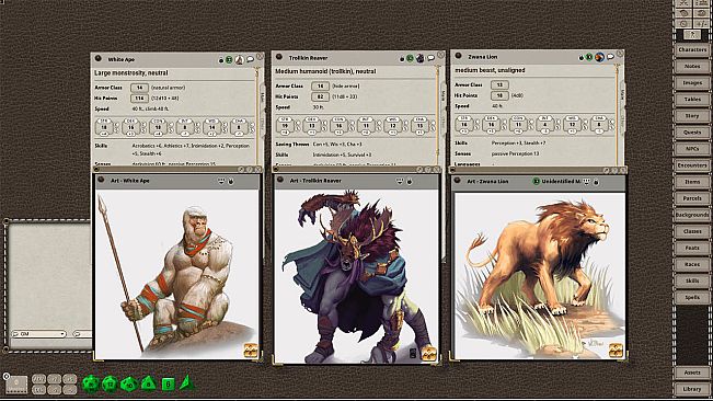 Fantasy Grounds - Southlands Worldbook for 5th Edition