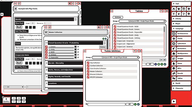 Fantasy Grounds - Cyberpunk RED - Single Player Mode