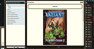 Fantasy Grounds - Tales of the Valiant: Player's Guide 2