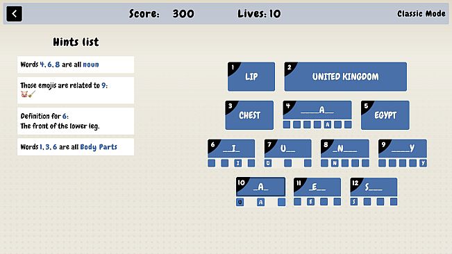 BrainBuzzParty WordLink