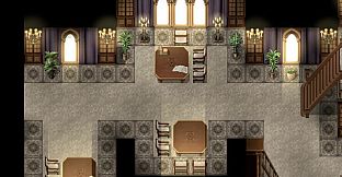 RPG Maker MV - KR Dark Academia Library Tileset