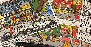 FIND ALL 7: Japan - Coloring Book