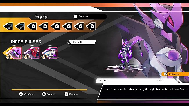 Azure Striker GUNVOLT 3 - EX Image Pulses: Merak and Teseo pack