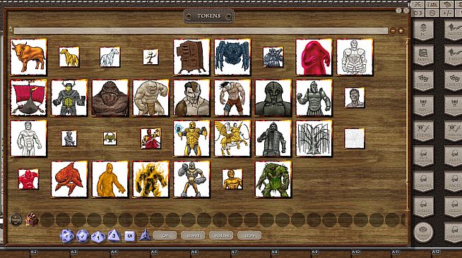 Fantasy Grounds - Gaming #7: Constructs, Elementals, & Fey (Token Pack)