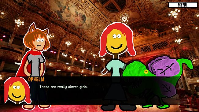 Girl Werewolf Hamlet Saves Christmas