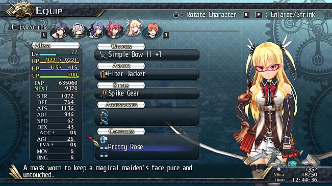 The Legend of Heroes: Trails of Cold Steel II - Unspeakable Costumes