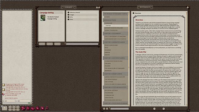 Fantasy Grounds - World of Farland Campaign Setting
