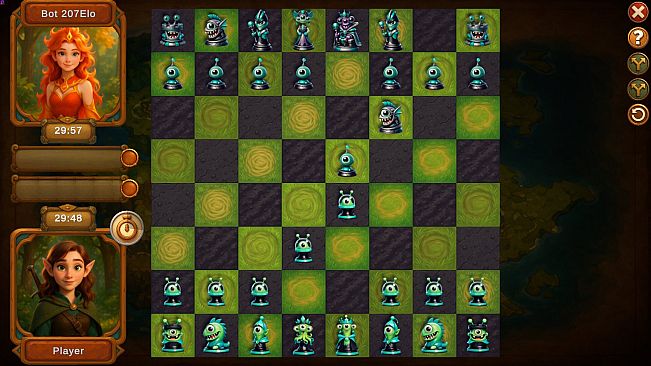 Choc Tactic 4 Chess Master - Witty Alien Gambit