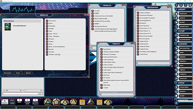 Fantasy Grounds - G.I. JOE Roleplaying Game The Emerald Oubliette Adventure