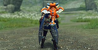 Monster Hunter Rise - "Stuffed Rathalos" Hunter layered weapon (Great Sword)