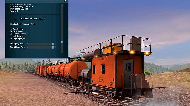 Trainz Plus DLC - RVSX Vegetation Control Train