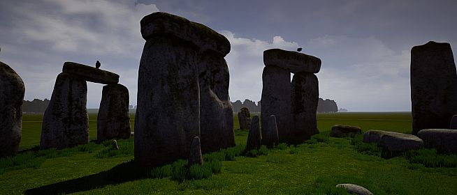 Infinadeck Stonehenge