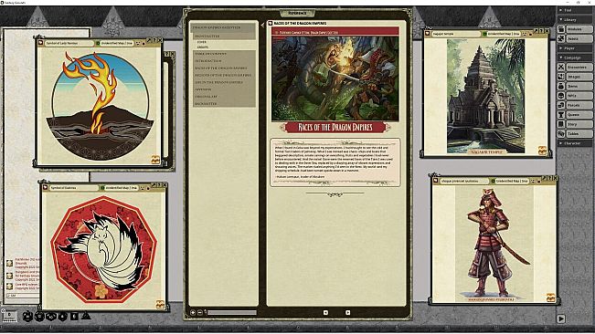 Fantasy Grounds - Pathfinder RPG - Campaign Setting: Dragon Empires Gazetteer