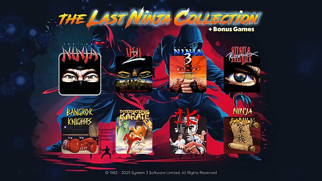The Last Ninja Collection + Bonus Games