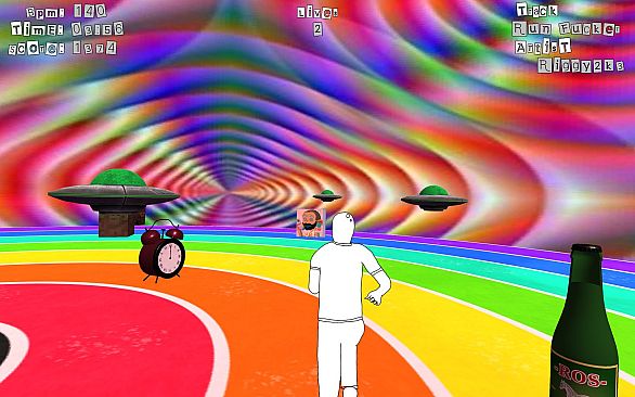 The Infinite Trial of a Hopeless Man Running