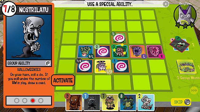 Squirmish: Halloweenies 6-Card Booster Pack