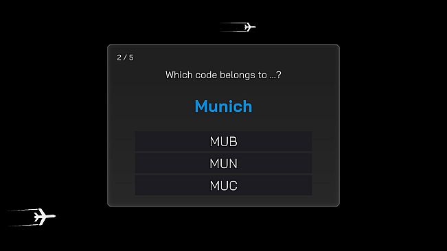 Airport Baggage Simulator - Airport Code Quiz