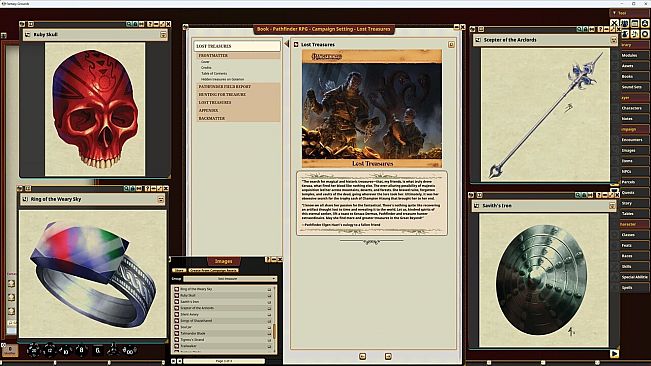 Fantasy Grounds - Pathfinder RPG - Campaign Setting: Lost Treasures