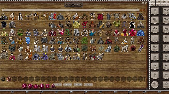 Fantasy Grounds - Iron Heroes Counter Collection (Token Pack)