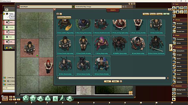 Fantasy Grounds - Devin Night Pack 196: Heroic Characters 37