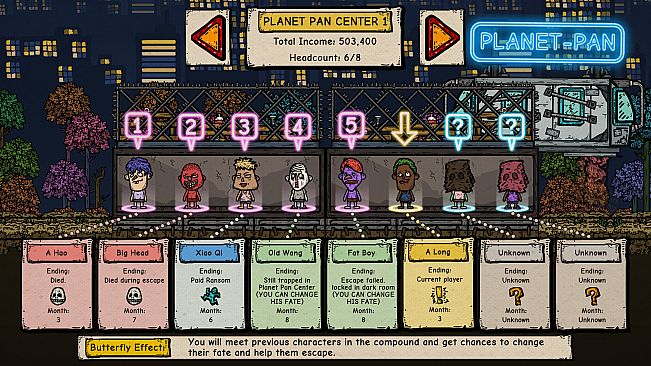 Escape from Planet Pan: Scam Center
