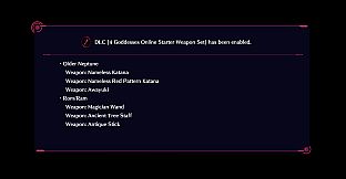 Megadimension Neptunia VIIR - 4 Goddesses Online Starter Weapon Set