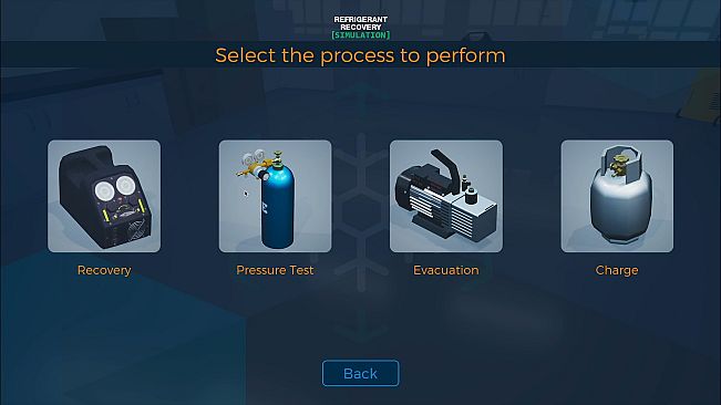 Refrigerant Recovery Simulation