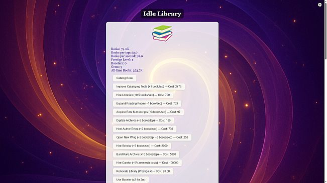 Idle Library