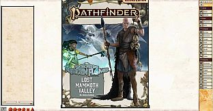 Fantasy Grounds - Pathfinder 2 RPG - Quest for the Frozen Flame AP 2: Lost Mammoth Valley