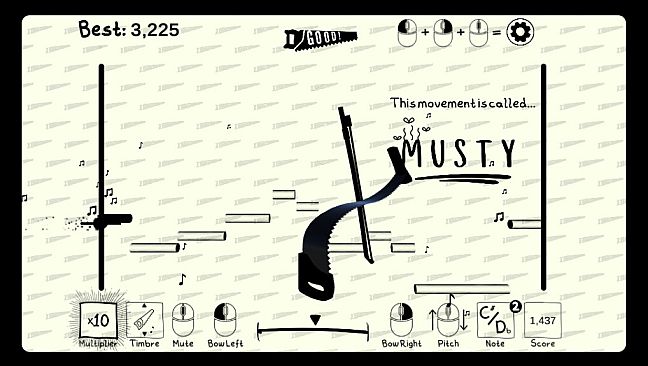 The Singing Saw Simulator