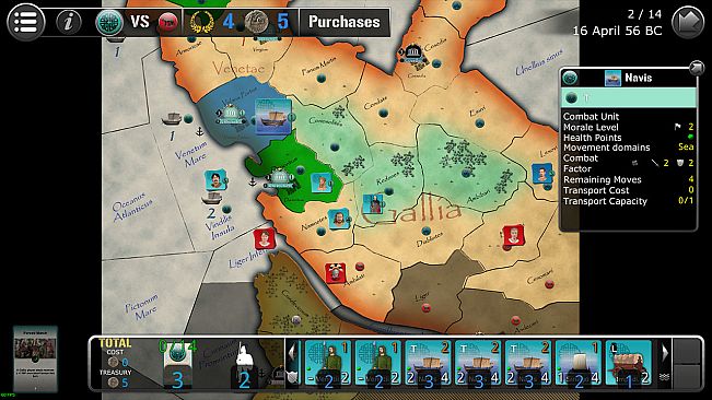 Wars Across the World: Caesar 56