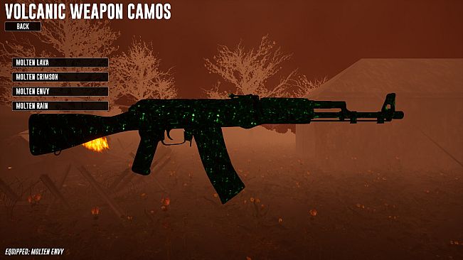 Overdrive Reloaded: Volcanic Weapon Collection
