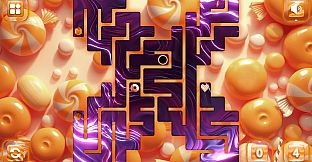 Sweetie Candy Maze: Orange