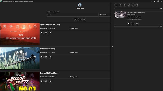 batch (Video Uploader)