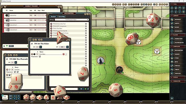 Fantasy Grounds - The Pharaoh's Vault - Level-1