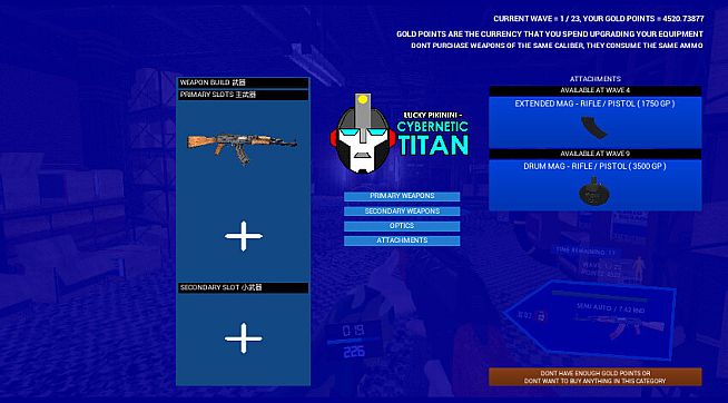 Lucky Pikinini - Cybernetic Titan