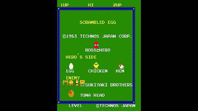 Arcade Archives 2 SCRAMBLED EGG