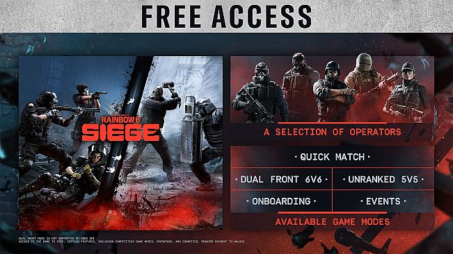 Tom Clancy's Rainbow Six Siege X - Free Access